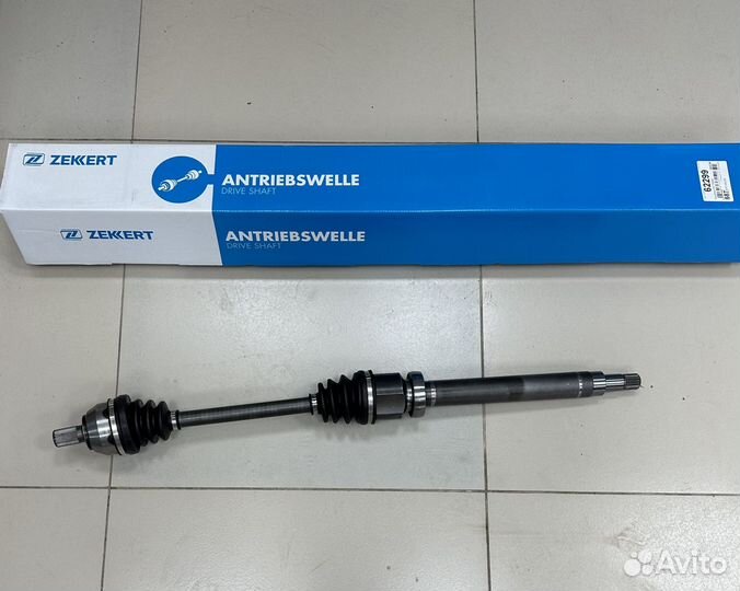 Привод сборе ford focus 2 правый Zekkert