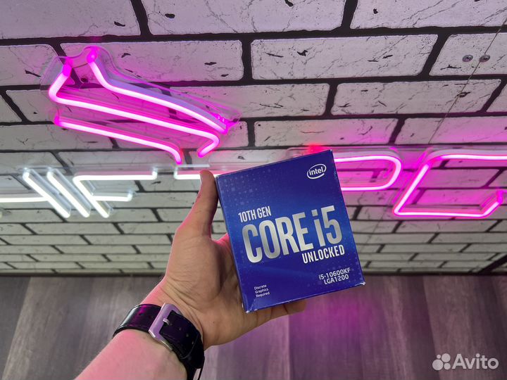 Процессор Intel Core i5-10600KF, BOX