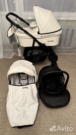 Коляска 3 в 1 sonic plus