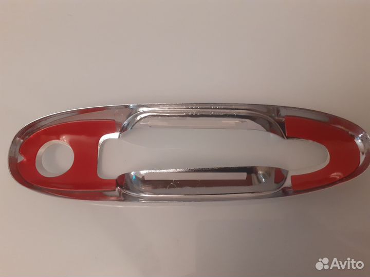 Накладки хром на ручки Toyota Land Cruiser 100