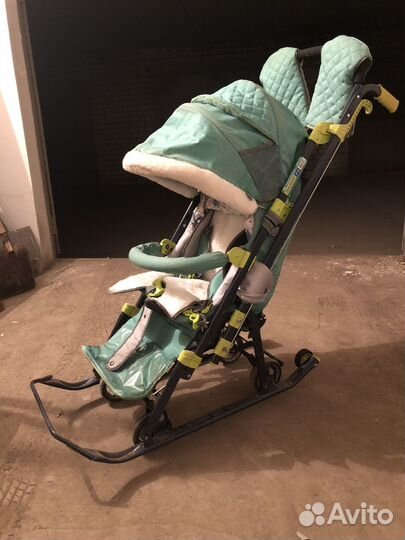 Коляска санки Nika детям 7-3