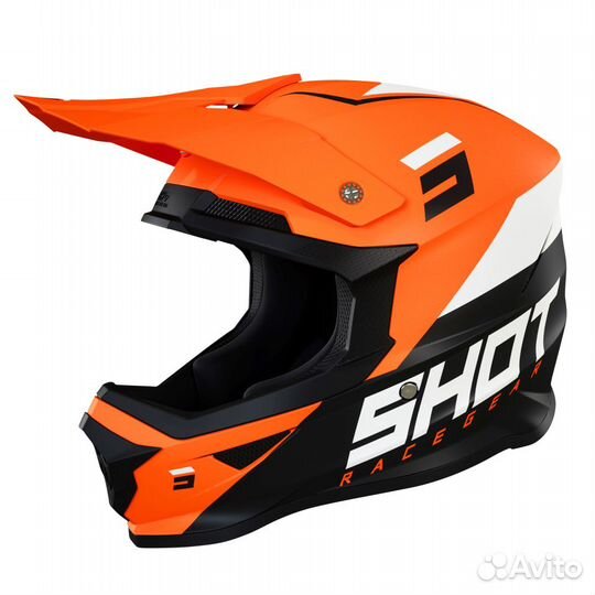 Шлем Shot Furious Chase (Черный/Оранж, XL)