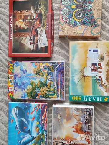 Пазлы в ассортименте