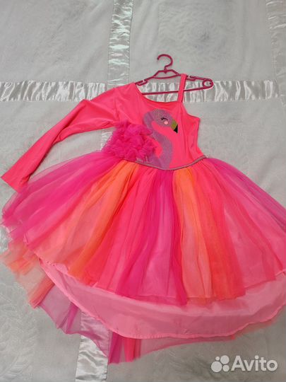 Нарядное платье для девочки H&M. Р-р 122-128