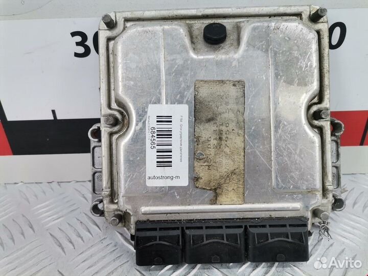 Блок управления двигателем Renault Scenic рест