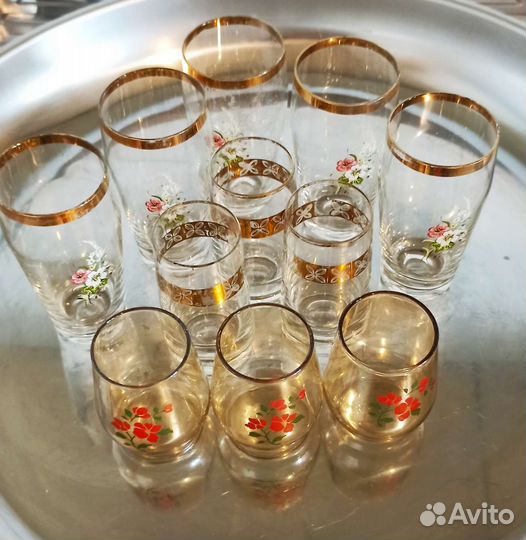 Фужеры бокалы весна рюмки стопки