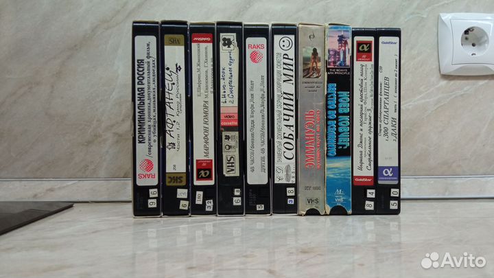 Лот кассет VHS