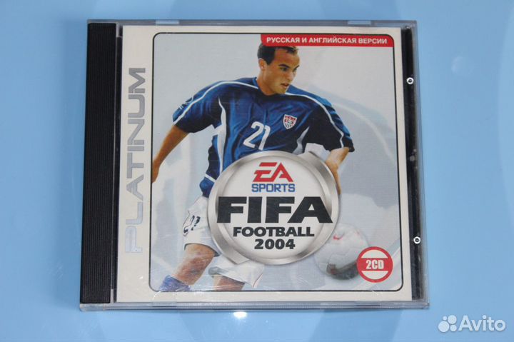 Игра Компьютерная 2 CD - Fifa Soccer 2004 Футбол