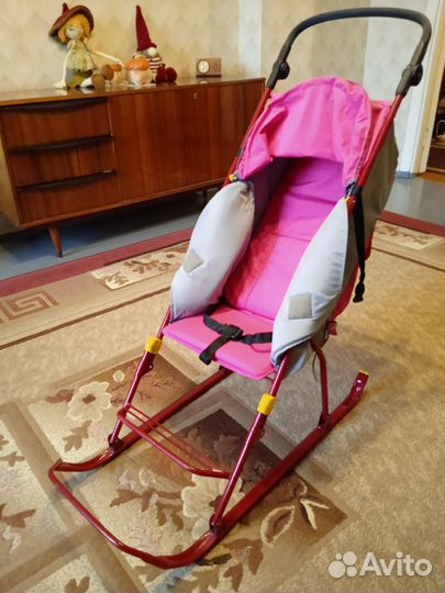 Санки коляска ника