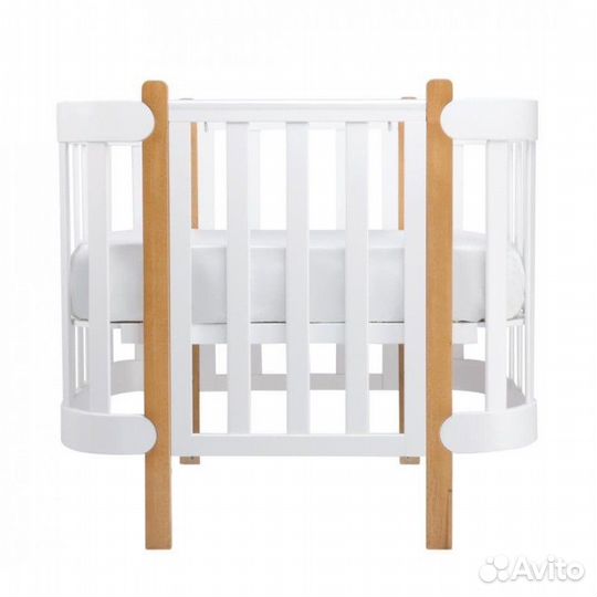 Детская кроватка happy baby mommy lux с маятником