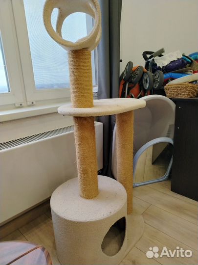 Когтеточка с домиком бу