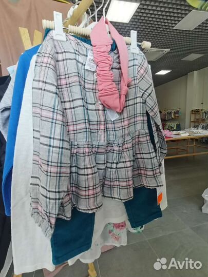 Вещи новые на девочку 1-2 года пакетом