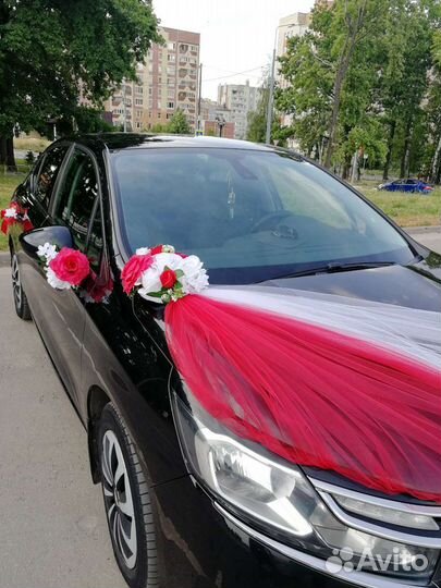 Свадебные украшения на машину (аренда)