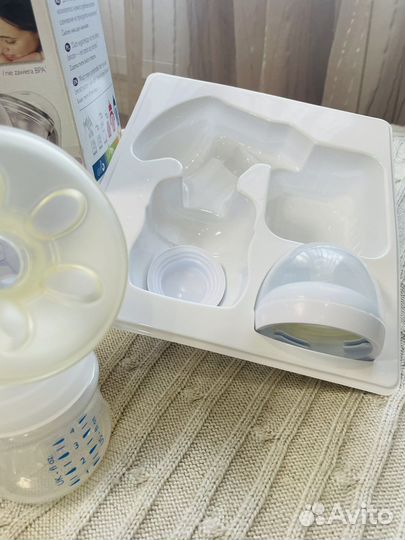 Молокоотсос ручной avent Natural