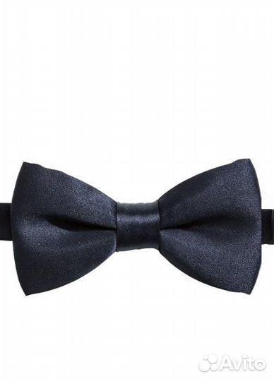 H&M Бабочка на застежке атласная синяя