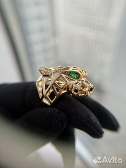 Cartier panthere кольцо