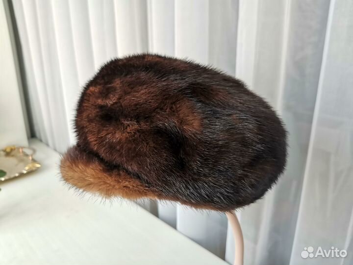 Шапка 56 норка зимняя женская