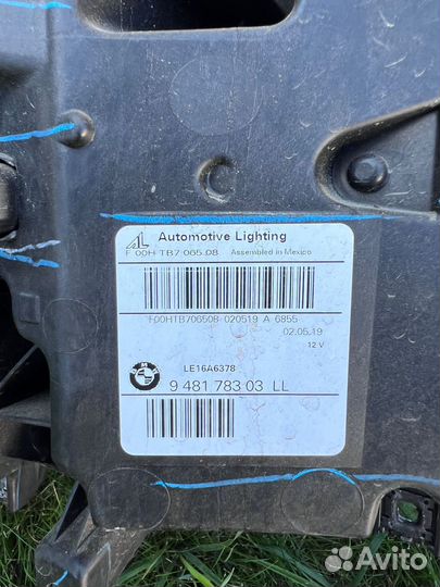 Bmw X5 X6 G05 G06 LED Фара левая и правая