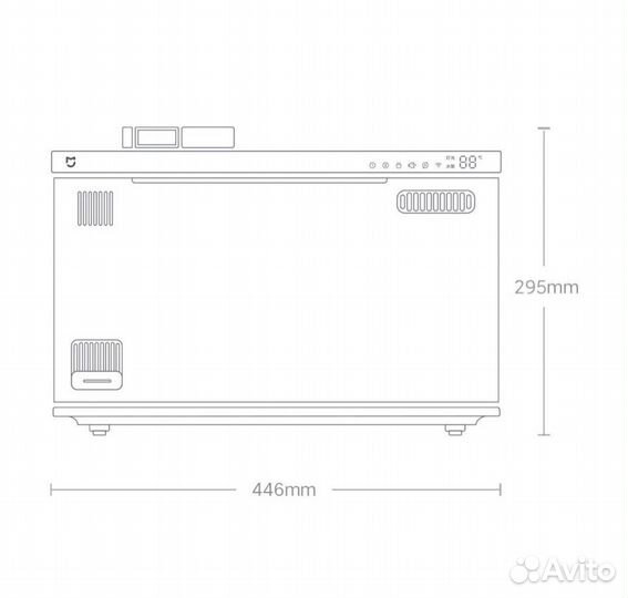 Акваферма Xiaomi Mijia SMART Fish Tank MYG100
