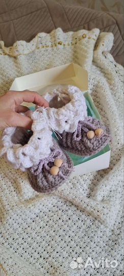 Пинетки для девочки