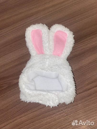 Шапочка с ушками для кота/собаки