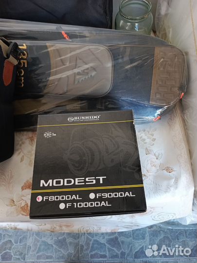 Катушка рыболовная Bushido modest F8000AL