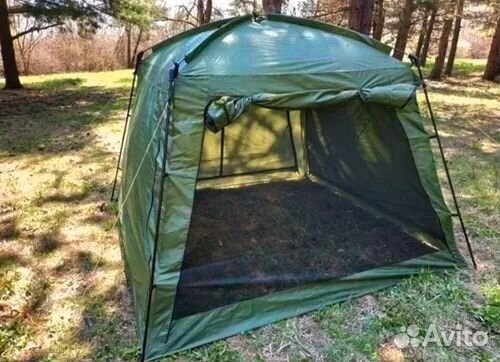 Шатёр с навесом с москитной сеткой