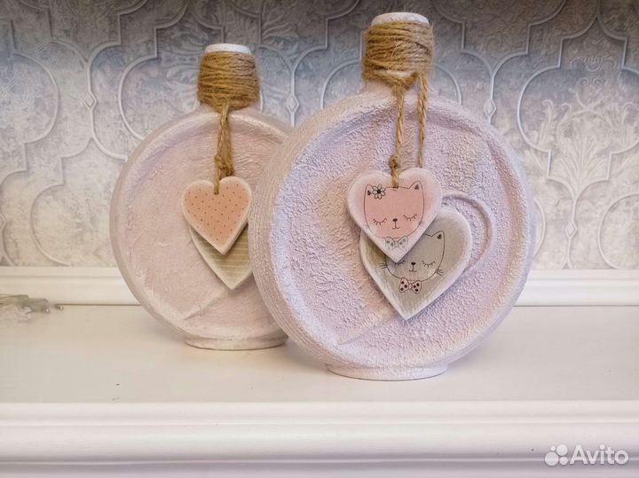 Бутылочки интерьерные