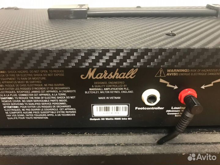 Транзисторный гитарный комбо Marshall MG50CFX