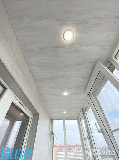 Остекление балкона/Отделка с бесплатным замером