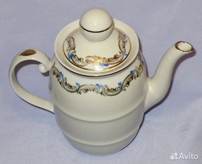 Редкий винтажный чайник СССР, Рига, RFF