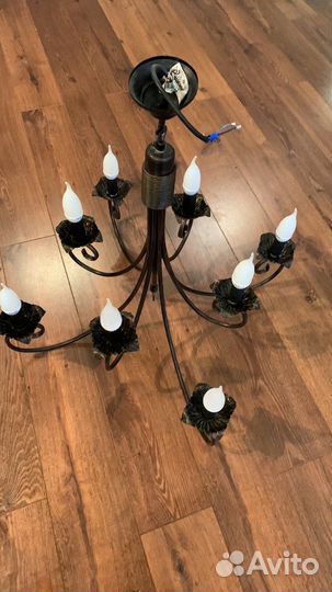 Люстра кованная, продажа до пн