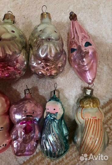 Елочные игрушки СССР