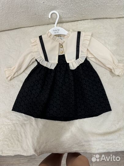 Платье для малышки 74