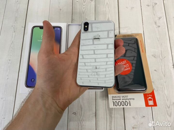 iPhone X 64 gb silver A1275