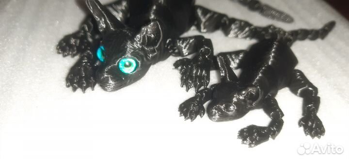 Кошка и котёнок Сфинкс 3Д печать