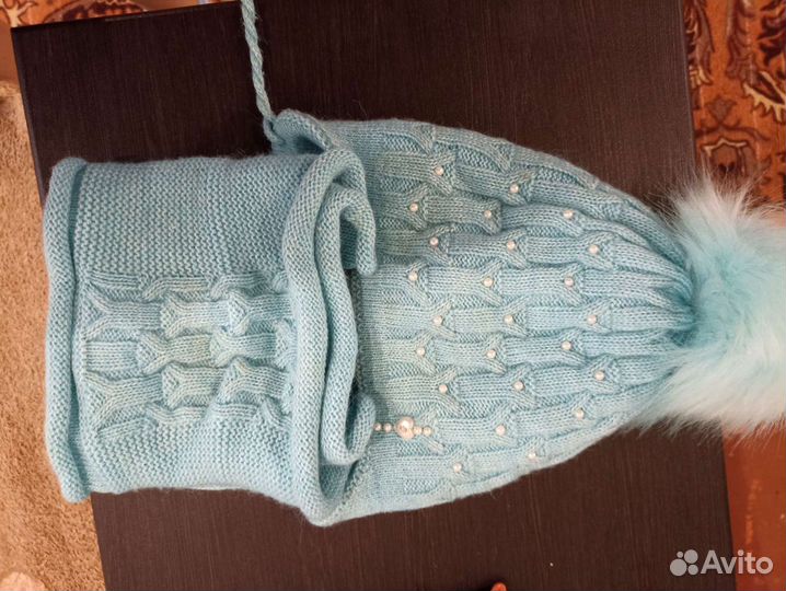 Шапка зимняя для девочки