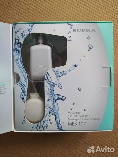 Щетка массажер для лица supra mbs 107