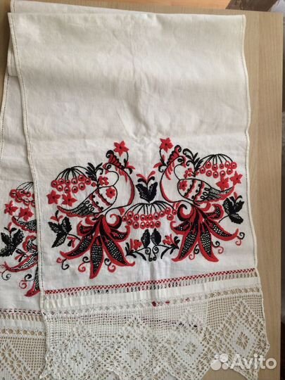 Рушник вышивка ручная работа