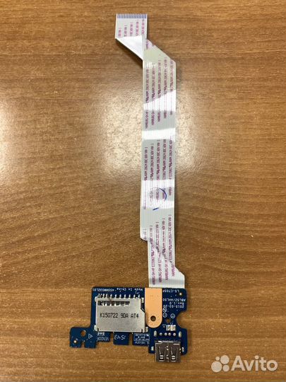 Плата USB, индикаторов HP 15-AC000UR