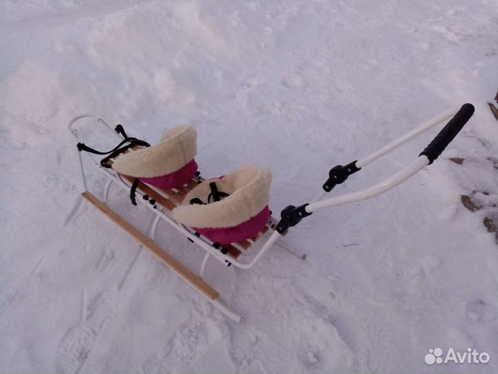 Санки для двойни