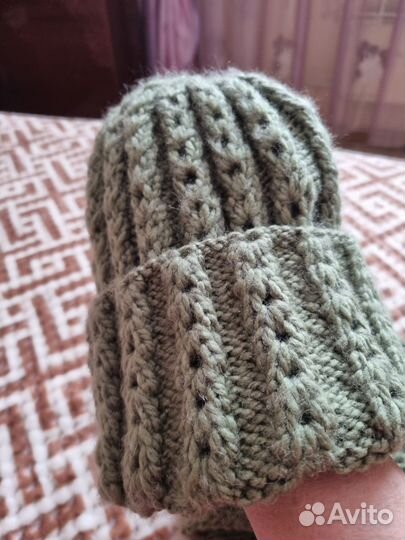 Комплект шапка и снуд