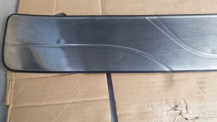 Накладка на задний бампер Forester SG SH