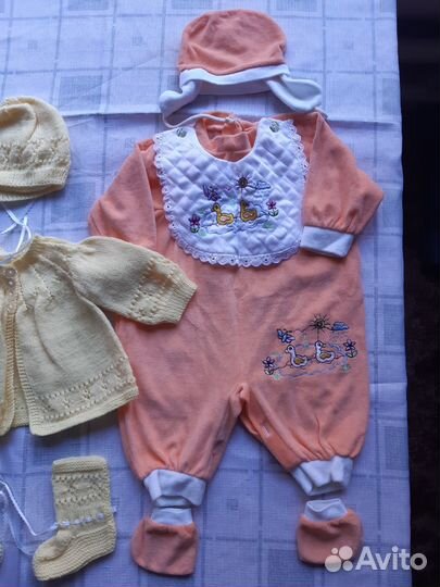 Пакет вещей на девочку 68-74 размер