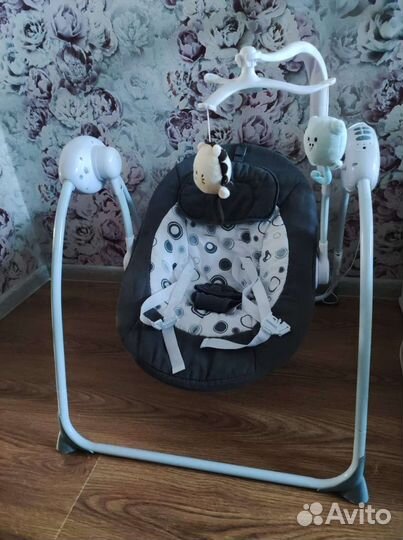 Детские электронные качели