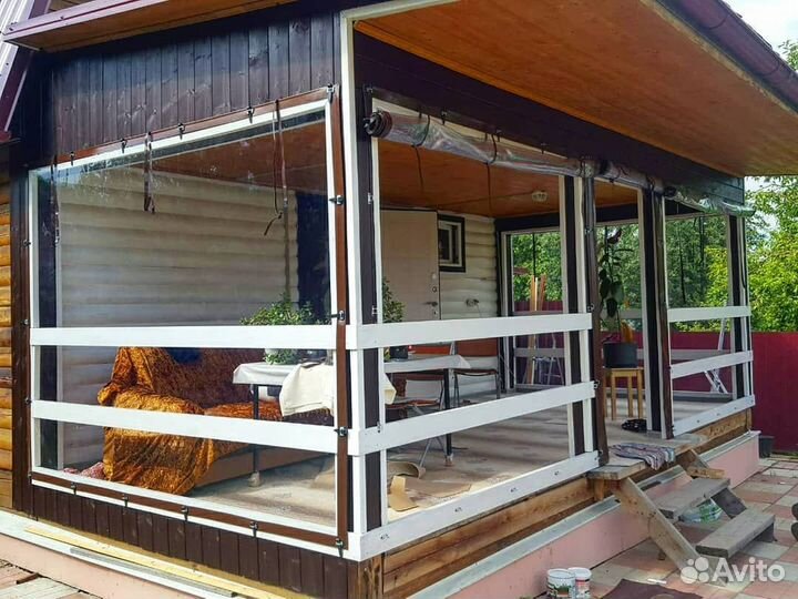 Мягкие окна для веранды