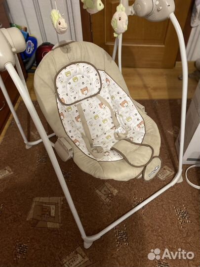 Детские электронные качели