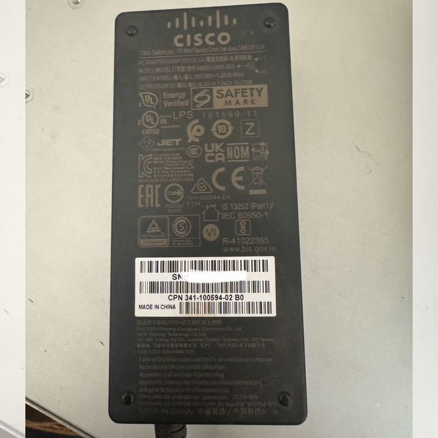 [341-100594-02] Блок Питания Cisco Для Телефонов 341-100594-02