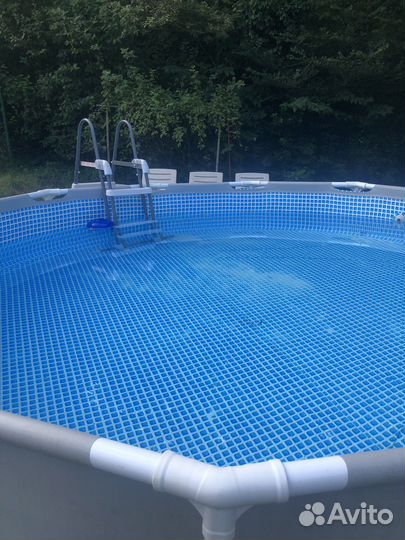 Каркасный бассейн бу