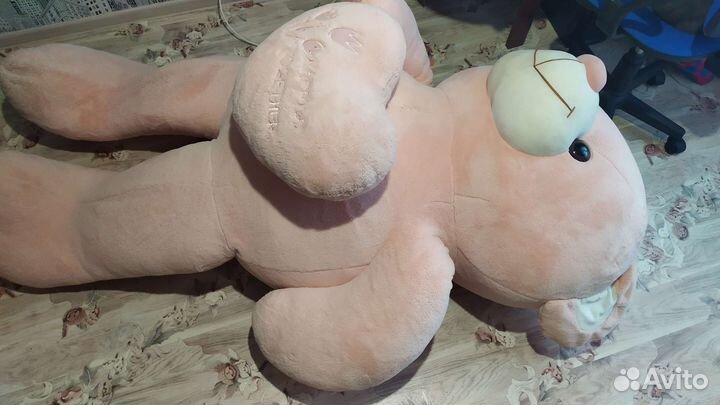 Большая мягкая игрушка медведь